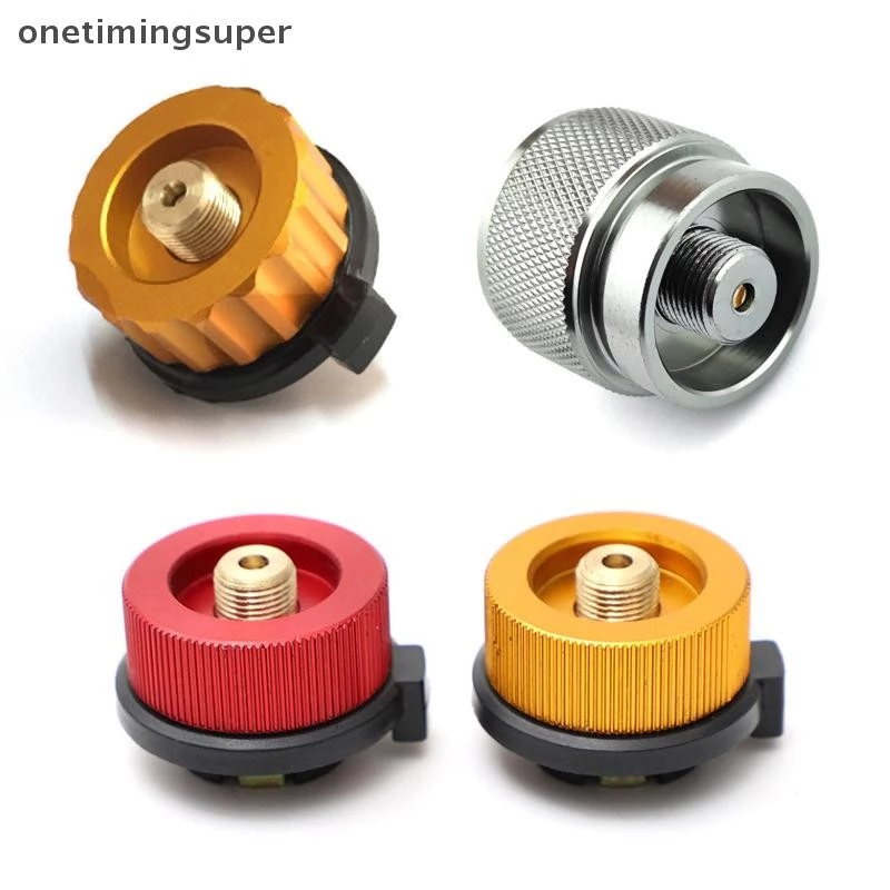Onetimingsuper ตัวแปลงเตาแก๊สแคมป์ปิ้ง - อะแดปเตอร์ถังแก๊สยาว (60-100字พระเครื่อง) OTP