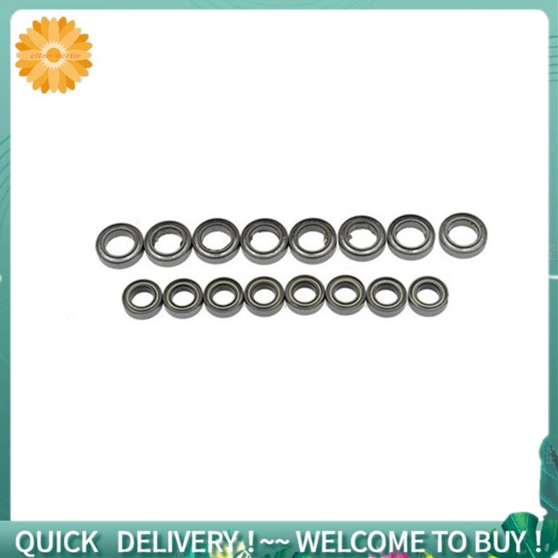 สําหรับ MN86S MN86 MN86KS MN86K MN G500 16PCS แบริ่งเหล็ก 9X5X3 11X7X3 อัพเกรดอุปกรณ์เสริม 1/12 RC ร