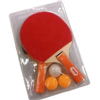 ไม้ปิงปอง table tennisฟรี ลูกปิงปอง 3ลูก เด็ก ผู้ใหญ่ การฝึกอบรม ไม้ปิงปองคู่+ลูกปิงปองแถมฟรีลูกปิงปอง ไม้ปิงปองพร้อมลูก