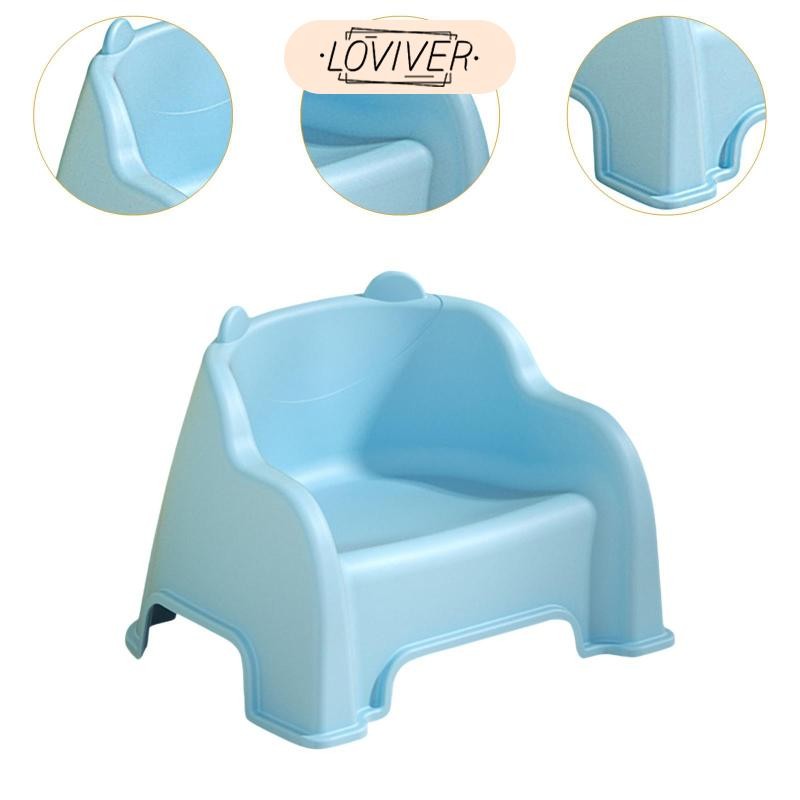 LOVIVER สตูลขนาดเล็ก สตูลเด็ก สตูลเท้าน้ําหนักเบาสบายแข็งแรงพร้อมพนักพิง ราคา ถูกที่สุด ดีลบีเคเค แกลเลอรีภาพที่ 5