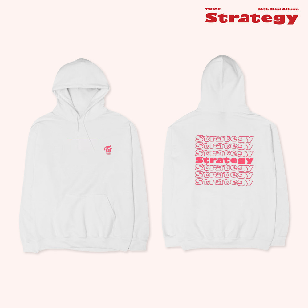 HOT ✨ผ้าฝ้าย Hoodie✨ เสื้อฮู้ด Twice STRATEGY POP-UP Merch Cotton Hoodie Vintage  M-3XL