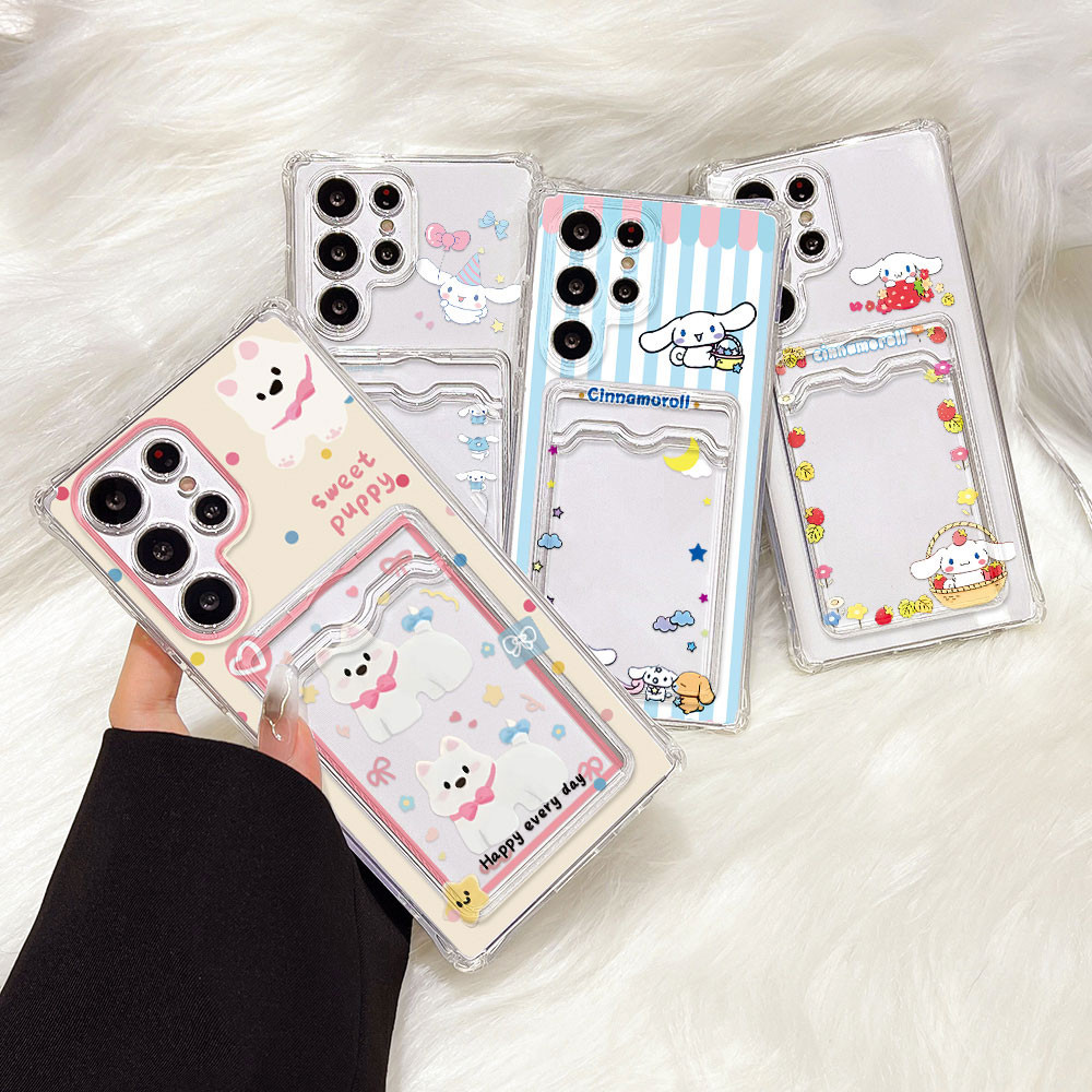 Card Holder เคส For Samsung A56 5G A55 A54 A16 A15 A06 A05 A05S A36 A26 A12 A34 A35 A52s A25 A22 A53 A14 A13 S24 Ultra