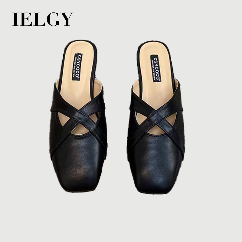 IELGY 2025 รองเท้ากึ่งกันลื่น PU แบบพื้นนุ่มที่ทันสมัยและอเนกประสงค์