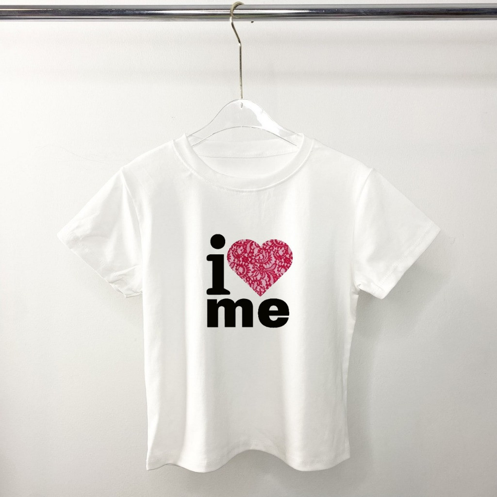 (จัดส่งตลอด 24 ชั่วโมง）Angle Official เสื้อครอปเข้ารูป รูปที่ 4