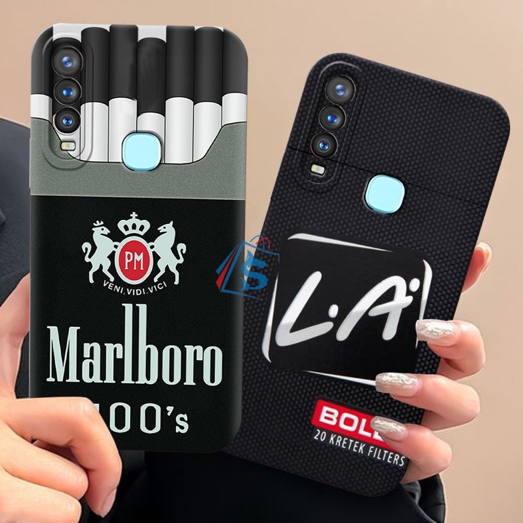 HP [SHARK CASE ] Softcase Vivo Y11/Y12/Y12i/Y15/Y16/Y17/Y19 Last Aesthetic RKK Motif - เคส Vivo - เค
