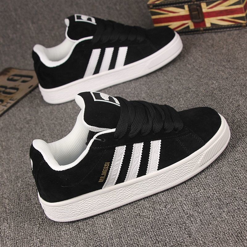 รองเท้าลําลอง Spring Stripes Heightening Bread Shoes Couple Classic ins Casual All-Match Retro รองเท้าผ้าใบ s