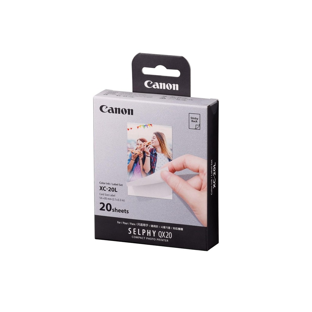 Canon QX20 Dedicated Color Ink/Label Set XC-20L