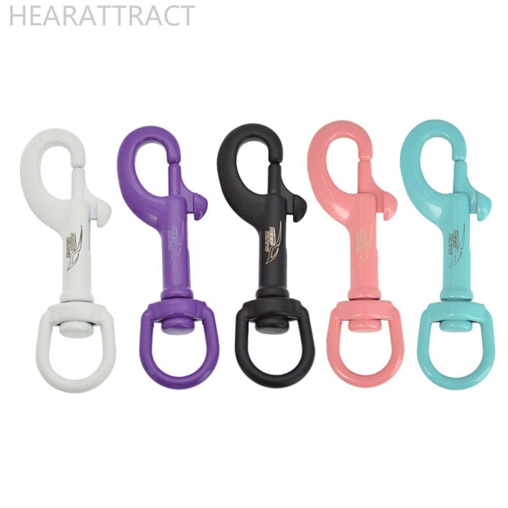 Hearattract 1 PC 7.5 ซม.316 สแตนเลสดําน้ําตะขอหัวเดียว 360 หมุน Quick Release ฤดูใบไม้ผลิ Hook BCD อุปกรณ์ความปลอดภัย Scuba อุปกรณ์เสริม V4W7