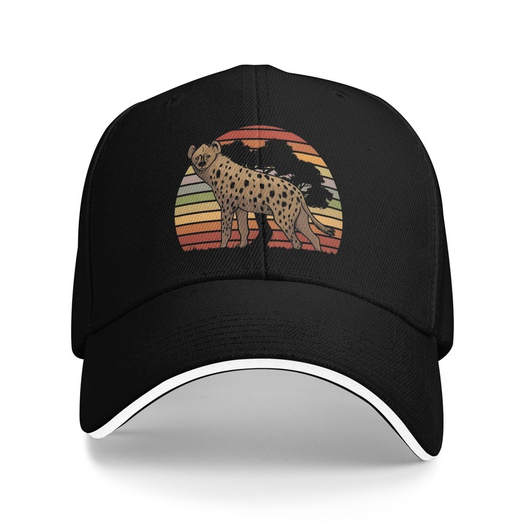 Animal Safari Hyena หมวกเบสบอลแบบกําหนดเองมาใหม่