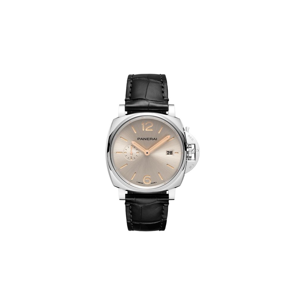 Panerai Official Flagship Lumino Duer 1249 สายหนังจระเข้นาฬิกาผู้ชาย