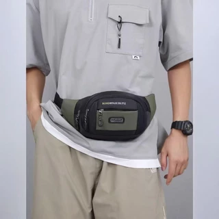 กระเป๋าคาดเอว กระเป๋าคาดหน้าอกกีฬา unisex สำหรับผู้ชาย กระเป๋าเข็มขัดแฟชั่น