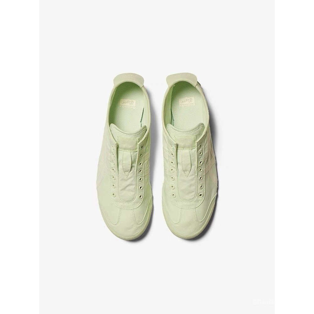 ขายด่วน Onitsuka MEXICO 66 SLIP-ON สบาย ลำลอง กันน้ำ ดูดซับแรงกระแทก ทนทาน รองเท้าวิ่งต่ำ
