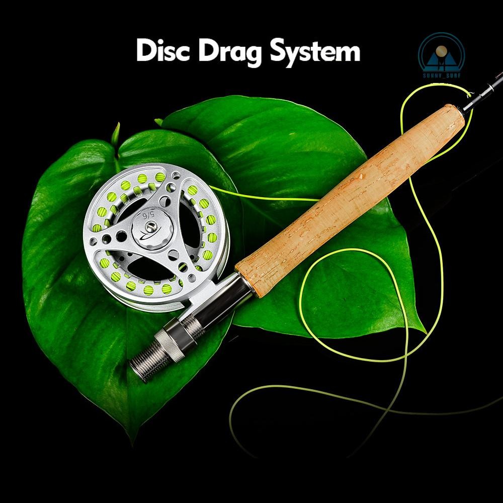 โลหะเต็มรูปแบบ Fly Fishing Reel อลูมิเนียมอัลลอยด์ Body Reel พร้อม Machined 3/4 5/6 7/8 ตกปลา Fly Reel