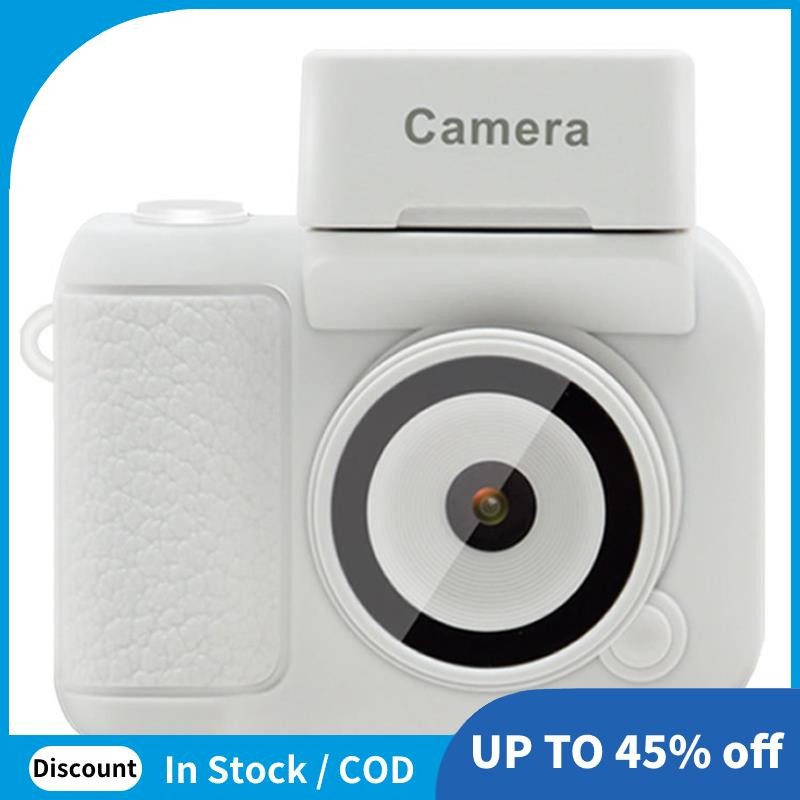 กล้องวิดีโอขนาดเล็กสไตล์ DSLR HD1080P CMOS พร้อมหน้าจอ LCD แฟลชและที่วางแบตเตอรี่เครื่องบันทึกวิดีโอ