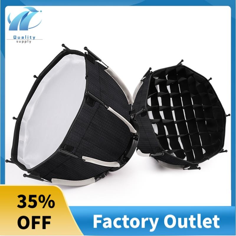 30 ซม.แปดเหลี่ยม Softbox Mini Bowens Mount Quick Release Honeycomb Grid Softbox สําหรับ ZU60 หรือ M60 COB เติมแสงสตูดิโอ