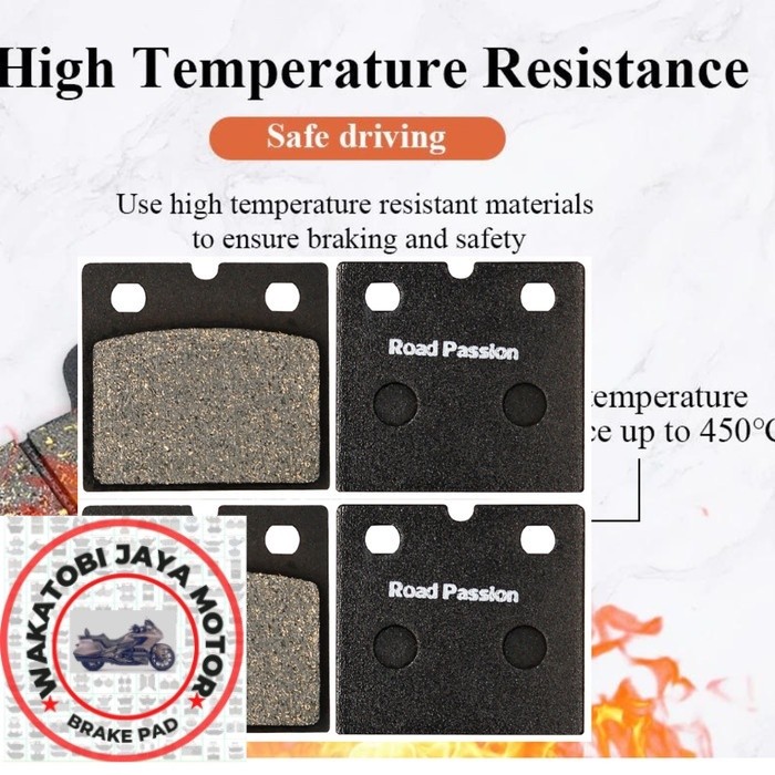 ผ้าเบรค BMW K75 K75-S K75RT K75S K100 K100LT K100RS K100RT K75 K100