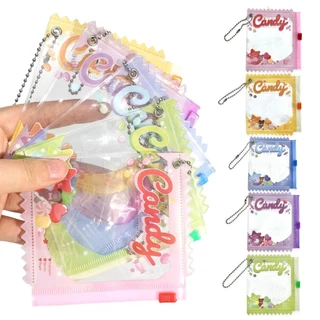 จัดส่งใน24ซม.ที่ใส่การ์ดพวงกุญแจ pvc ซองใส่บัตร9.5*8ซม.ซูเชนธป้ายแสดงพวงกุญแจ ใส่การ์ดศิลปิน