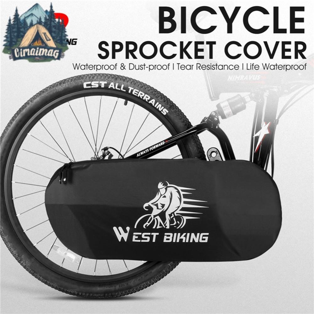 West BIKING ฝาครอบป้องกันเฟืองโซ่จักรยาน