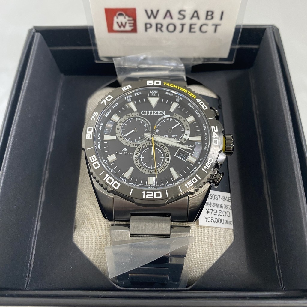 [Authentic★Direct from Japan] CITIZEN CB5037-84E Unused PROMASTER Eco Drive Sapphire glass gray Men Wrist watch นาฬิกาข้อมือ