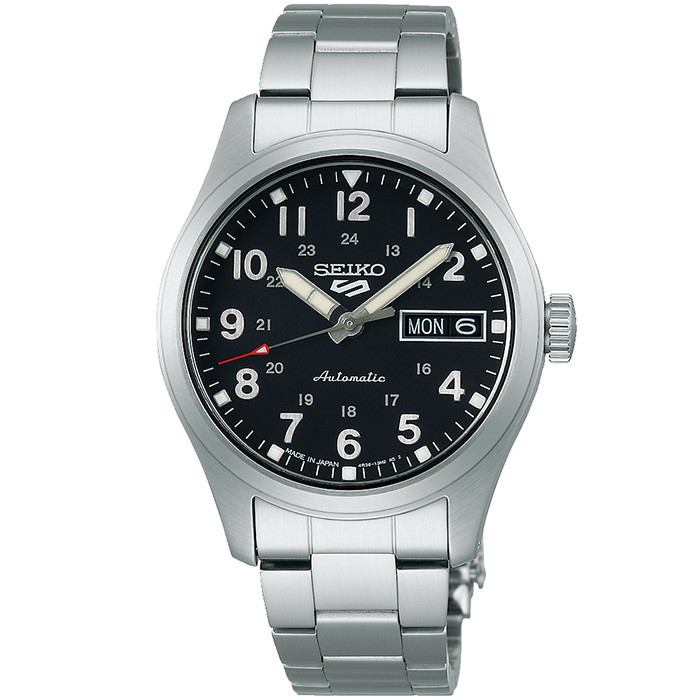 [Authentic★Direct from Japan] SEIKO SBSA197 Unused 5 SPORTS Automatic Hardlex Black SS Analog Men Wrist watch นาฬิกาข้อมือ