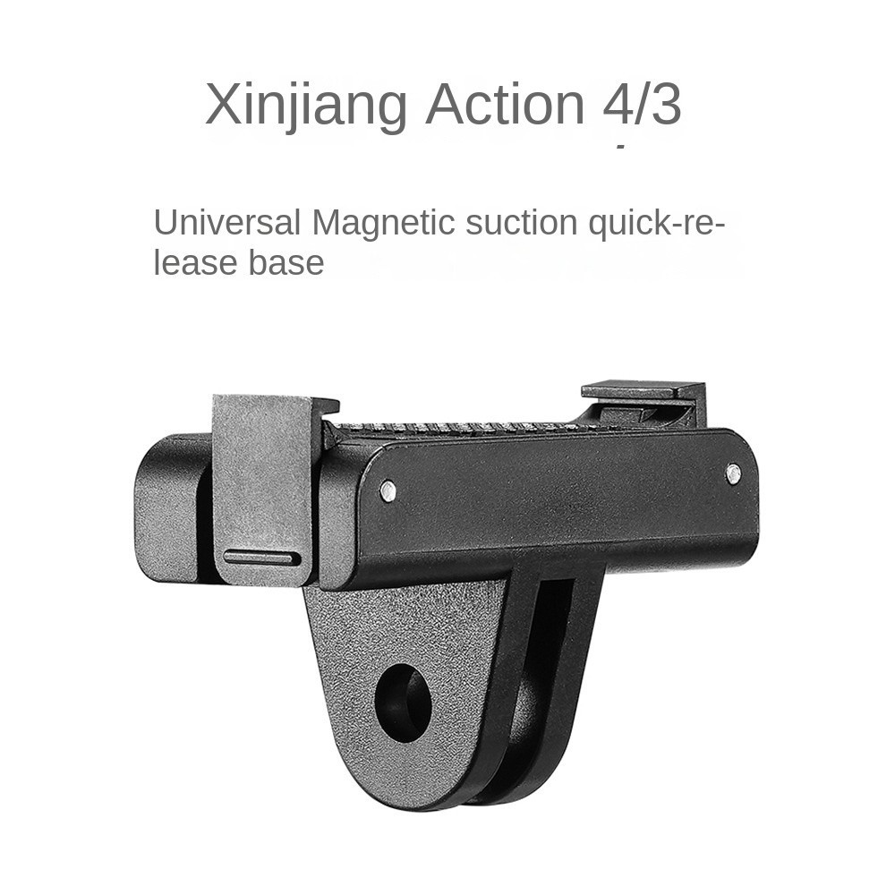 เหมาะสําหรับอุปกรณ์เสริมสําหรับกล้องแอคชั่น DJI DJI Action 4/Action 3 Magnetic Quick Release Base Ma