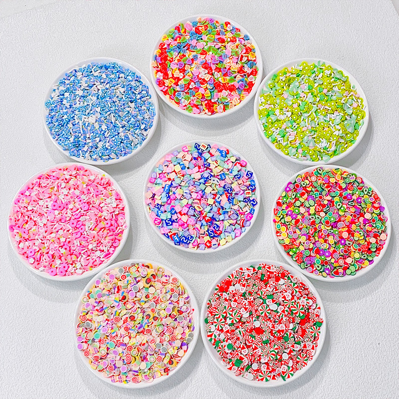 ฟิลเลอร์เรซิ่นอีพ็อกซี่ แบบนิ่ม รูปผลไม้ สําหรับตกแต่งเล็บ diy