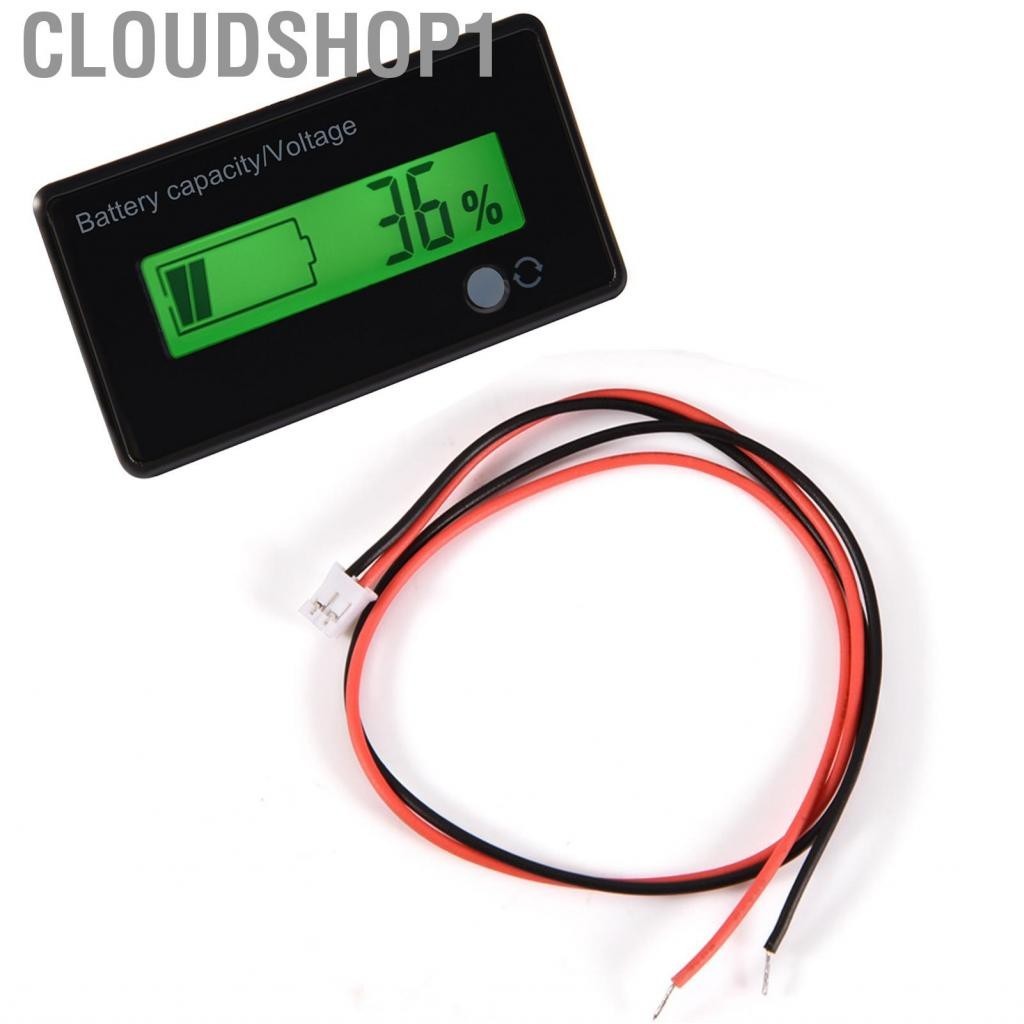 Cloudshop1 Digital Battery Capacity Tester DC 6-70 Voltage Percent Meter