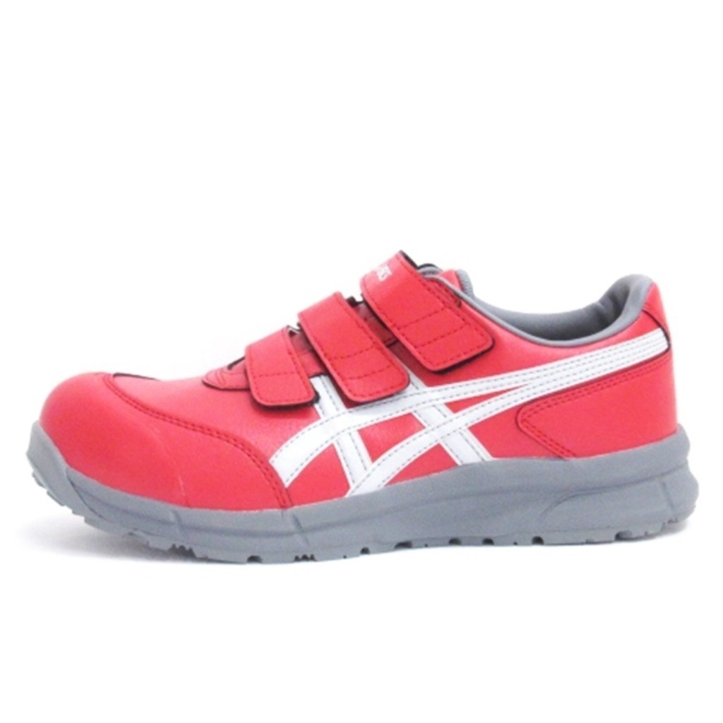 ASICS TAG WINJOB SAFETY SHOE SNEAKER RED 25cm Direct from Japan Secondhand
