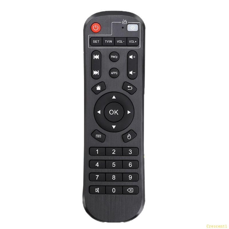 Crescent11 รีโมตคอนโทรล แบบเปลี่ยน สําหรับกล่องทีวี H96 H96 Pro H96 MAX X2 X96 Mini X96 Smart Androi