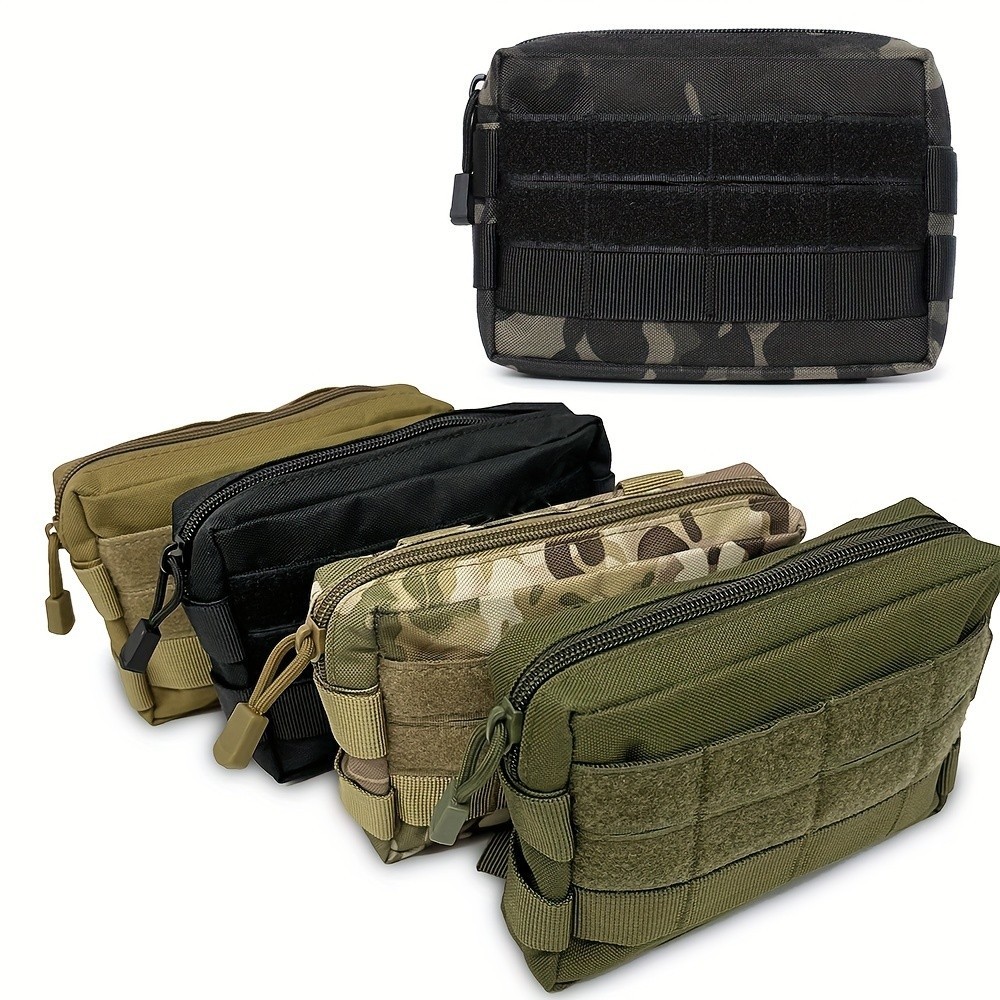 Luc กระเป ๋ าเครื ่ องมือ EDC กลางแจ ้ ง กระเป ๋ าคาดเอว Molle กระเป ๋ าโทรศัพท ์ มือถือเหรียญอเนกประสงค ์