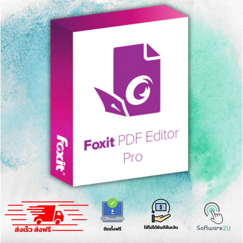 Foxit โปรแกรมจัดการ pdf ยอดนิยม [ตัวเต็ม][ถาวร] ส่งฟรี 🔥