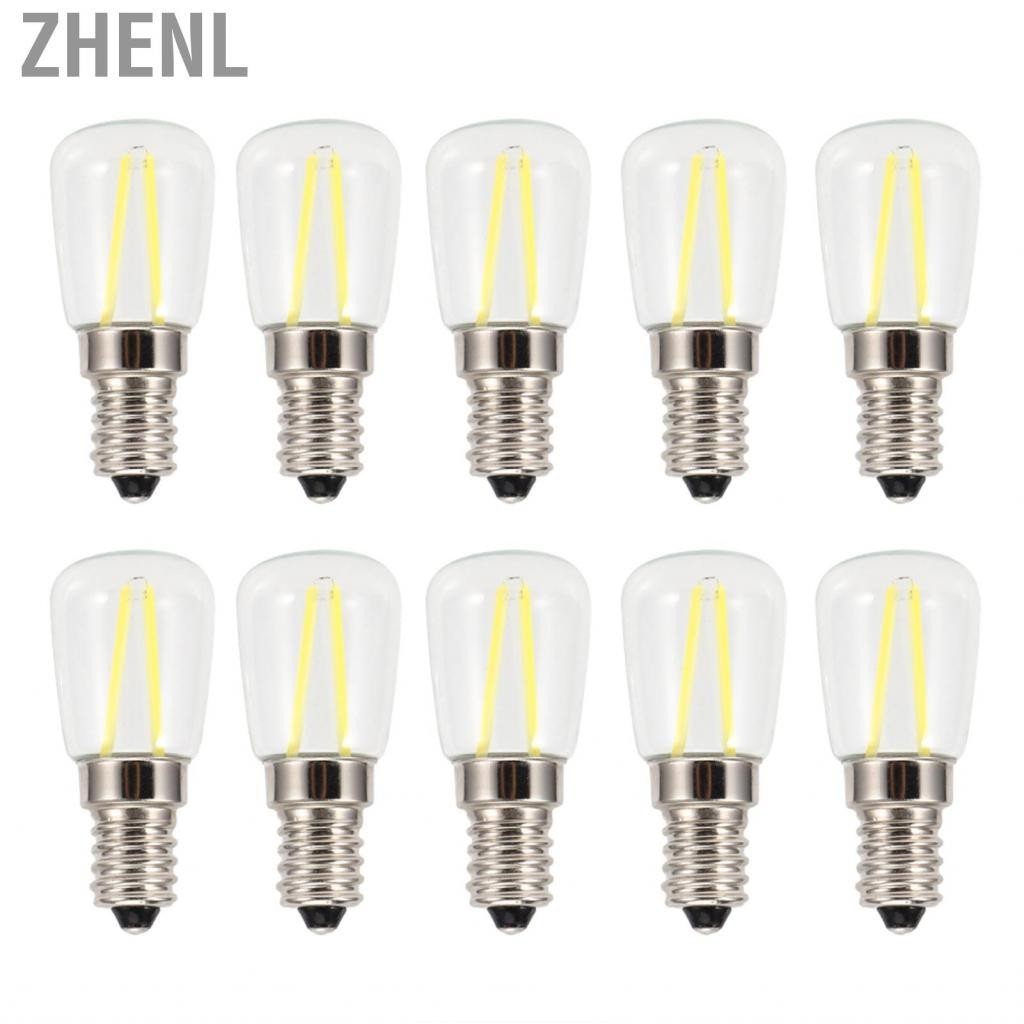 Zhenl Long Filament Mini Light Bulb  High Temperature Resistance Hotel Restaurant Cabinet for Home