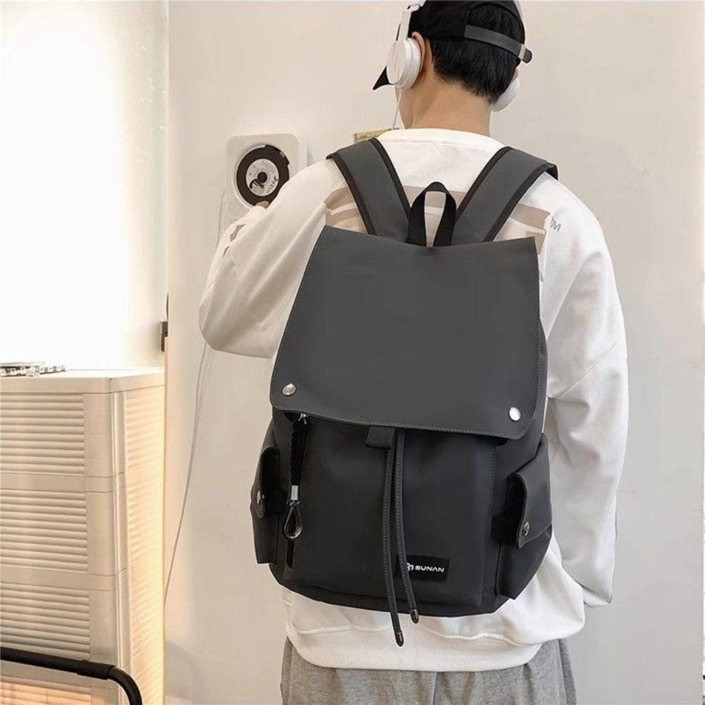 Uumir Travel Laptop Rucksack, Solid Color Large Capacity Shoulder Backpack, Fashion Portable Knapsack Lightweight Student School bag