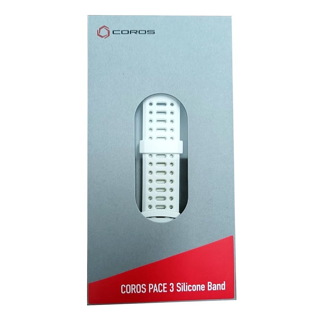 COROS PACE 3 Silicone Band ( White ), BAND-PACE3-WHT