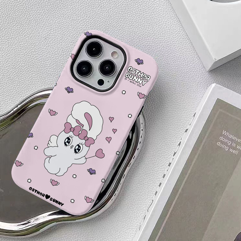 เคสโทรศัพท์มือถือ ลายกระต่ายอีสเตอร์ สําหรับ iphone15 14 13 11 12Promax 11Promax 12pro 14plus 15Promax TZ39 - รูปที่ 3