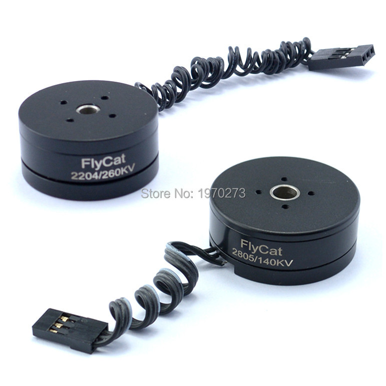SK 1PCS 2204 260KV / 2805 140KV Motor Brushless Gimbal Motor for 3 Axis Brushless Gimbal RC Quadcopt