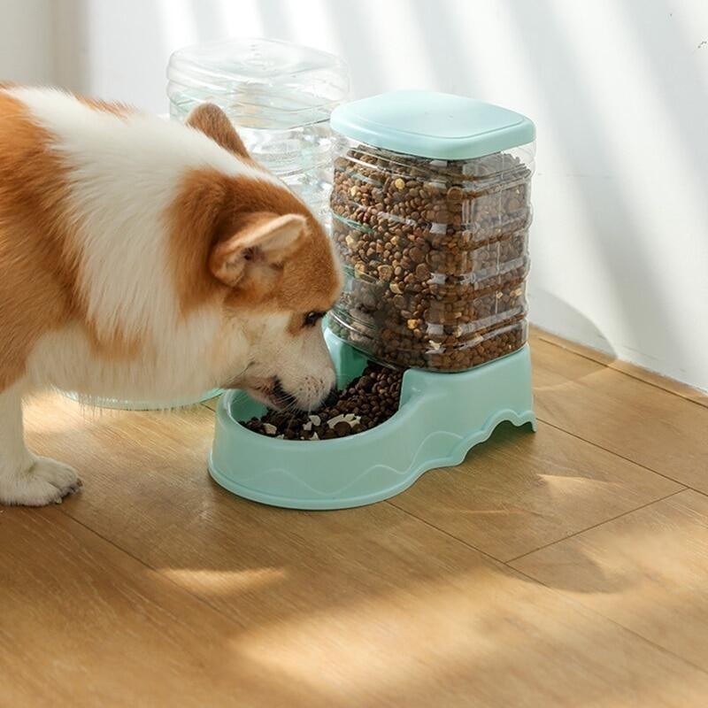 YTL เครื่องให้อาหารแมวอัตโนมัติ ที่ให้อาหารอัตโนมัติ เครื่องให้อาหาร ชามข้าว ชามอาหาร หมา แมว อัตโนมัติ 3.8 ลิตร