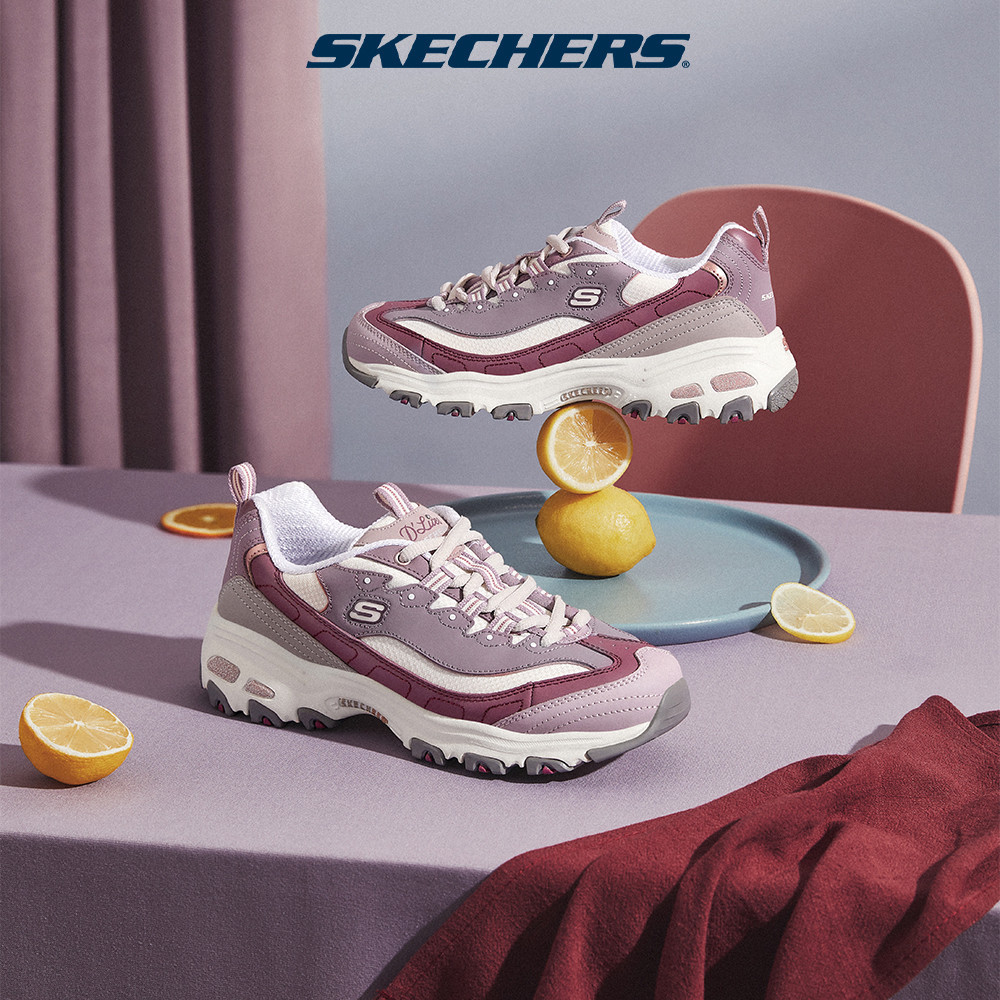 Skechers สเก็ตเชอร์ส รองเท้า ผู้หญิง Sport D'Lites 1.0 Shoes - 13143-PRW