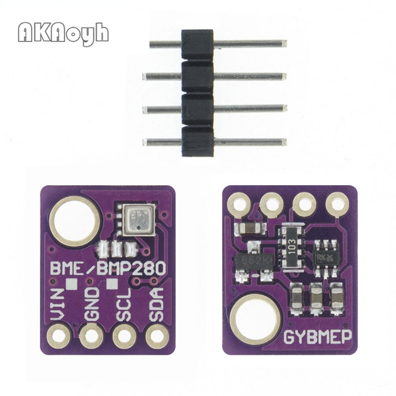 Bme280 โมดูลเซ็นเซอร์ความร้อนแบบดิจิตอล 5v สําหรับ I2C Spi 1.8-5 V Gy-Bme280