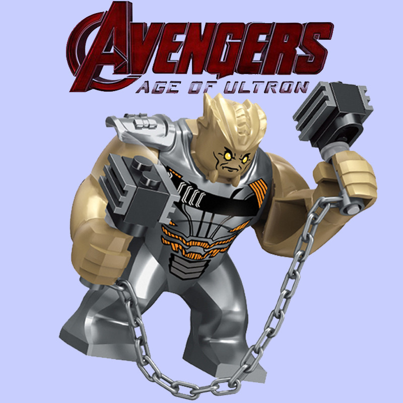 ใช ้ งานร ่ วมกับ Lego Marvel Avengers 3 Minifigure Building Blocks Black Short Star sh507 พร ้ อมอาวุธ 76108