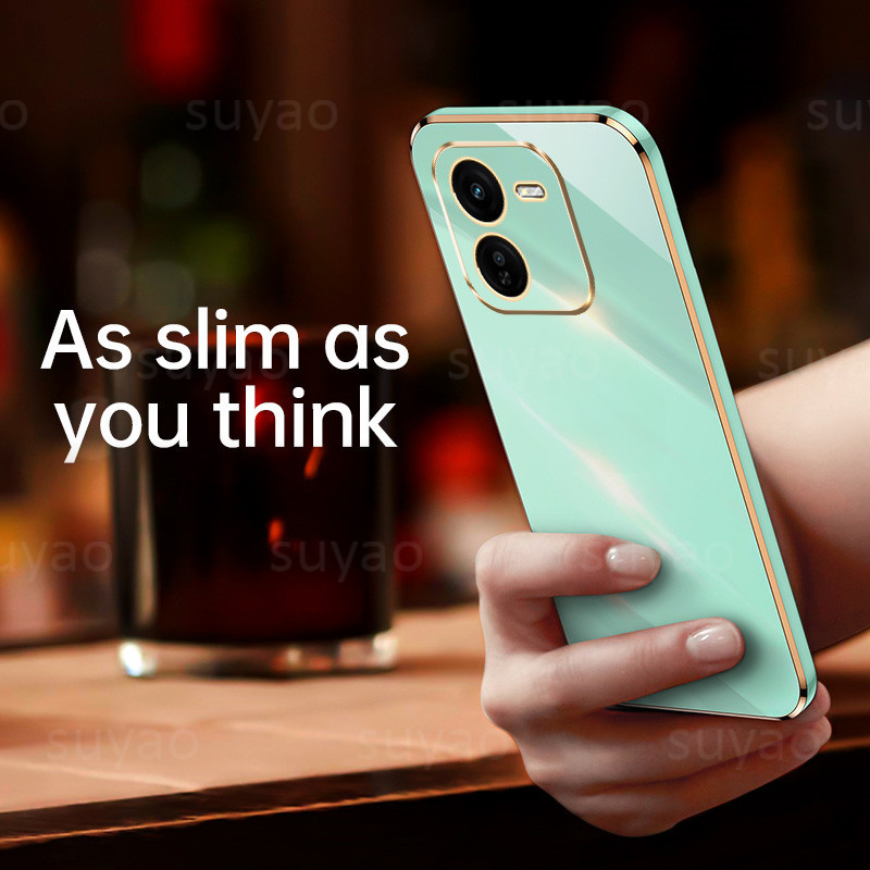 สําหรับ Vivo IQOO Z9 X Z9X Turbo 5G 2024 เคสโทรศัพท์สีทึบ รูปที่ 2
