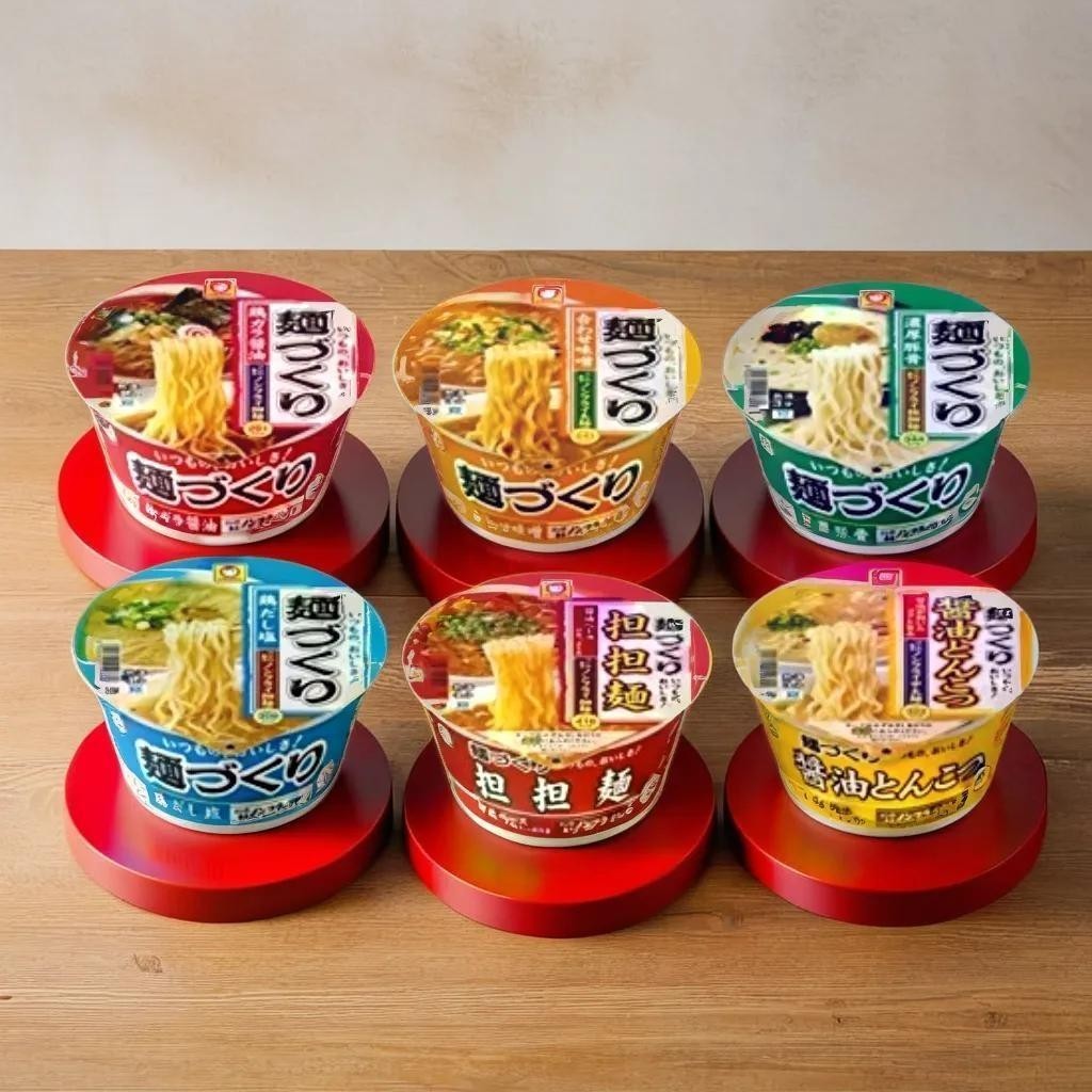 Maruchan Ramen บะหมี่กึ่งสำเร็จรูป มีให้เลือก6 ซอง 6 รสชาติ: สัมผัสประสบการณ์ราเมนหลากหลายสไตล์
