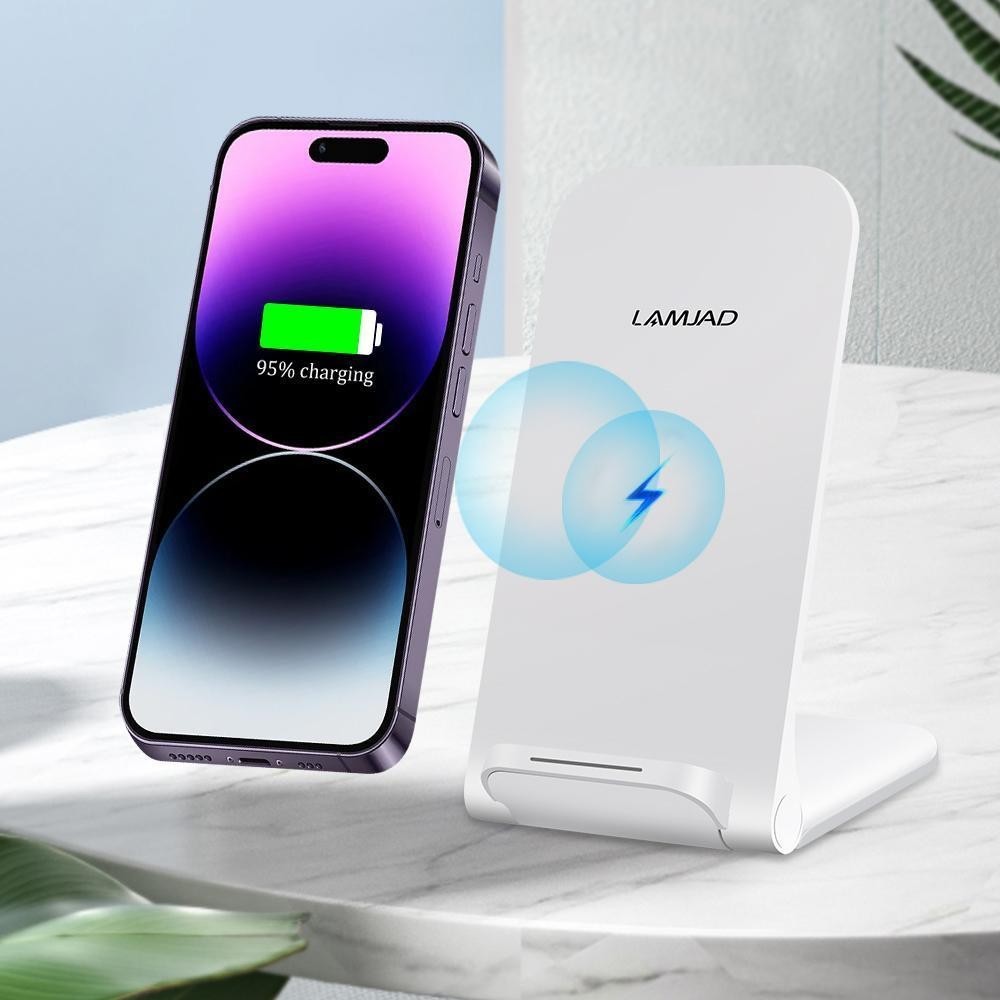 20W Wireless Charger สำหรับ Phone 14 13 12 11 Pro X XS Max XR Samsung S21 S20 Fast CHARGING Dock Station ผู้ถือโทรศัพท์