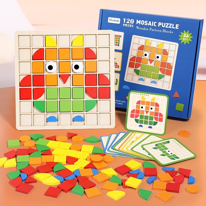 บล็อกตัวต่อปริศนา Mosaic Puzzle