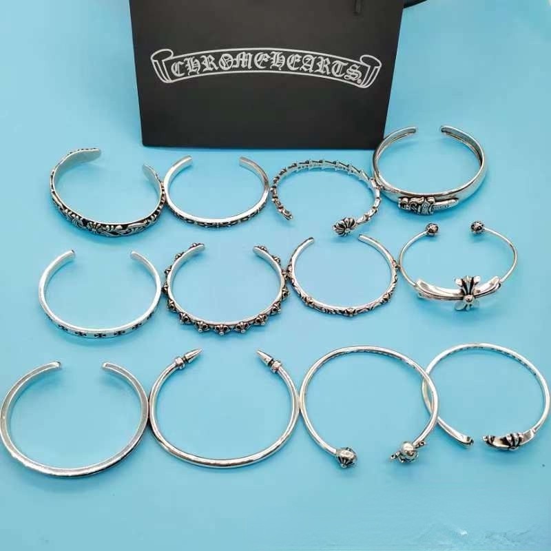 CH Bracelet/925 Silver หลากหลายสไตล ์ เปิดสร ้ อยข ้ อมือ รูปที่ 2