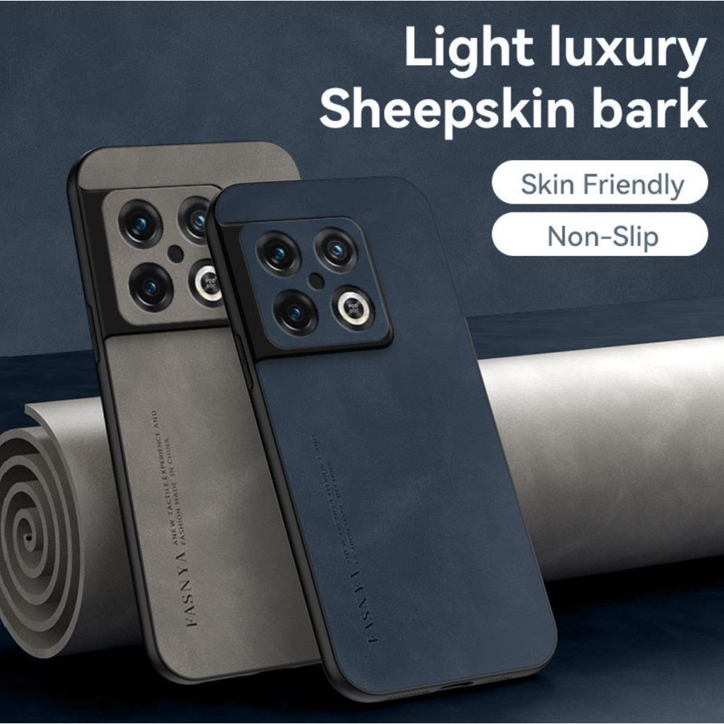 เคส OnePlus 1+10pro NE2210 NE2211 NE2213 NE2215 NE2217 เปลือกป้องกันการตกและดูดซับแรงกระแทกทําจากหนั