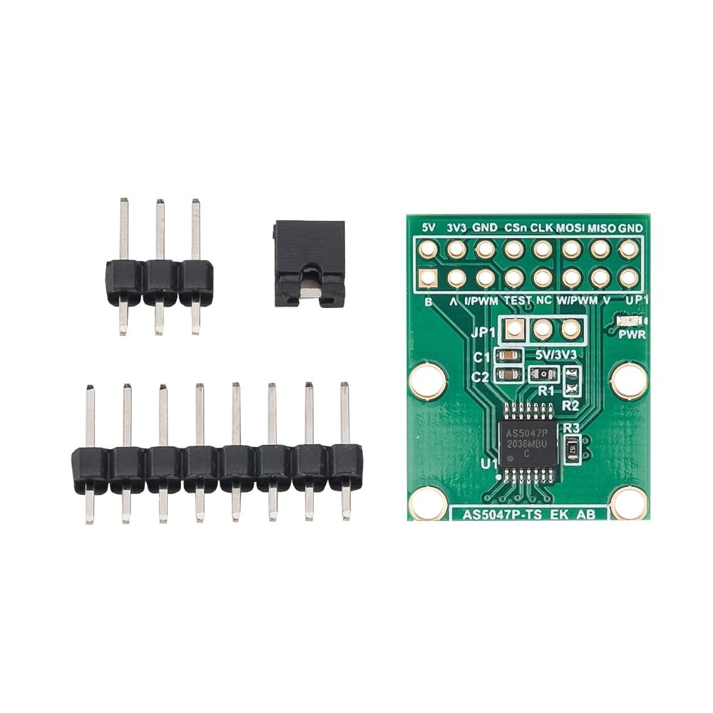 AS5047D AS5047P เครื่องเข้ารหัสเสริมสองตัว พอร์ต SPI ABI 3.3V 5V