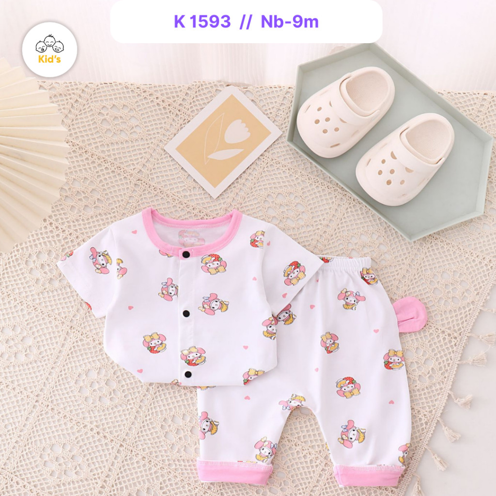 ชุดสาวน้อยสีชมพู Kids - K1593