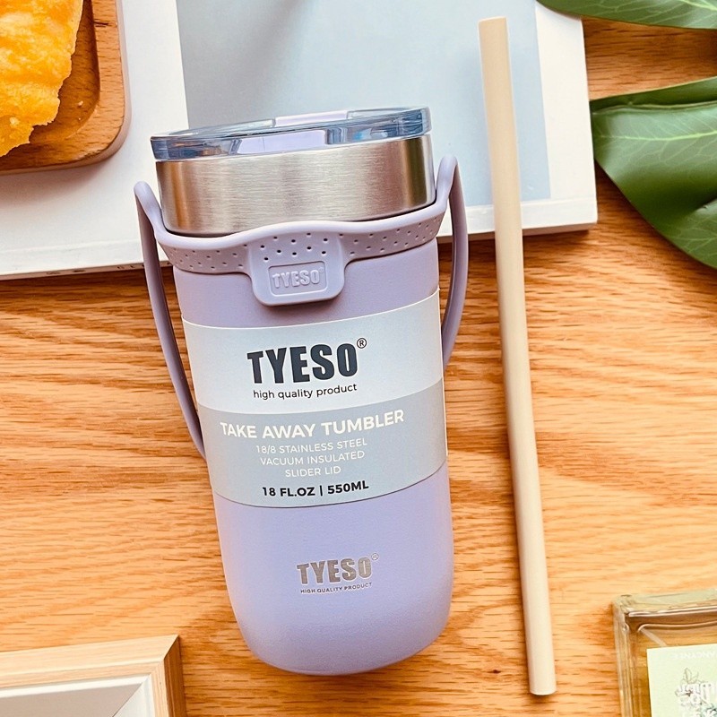 Tyeso ขวดน้ําฉนวนกันความร้อนแบบไม่มีไอน้ํา 18oz/550ml 24oz/710ml - รูปที่ 6