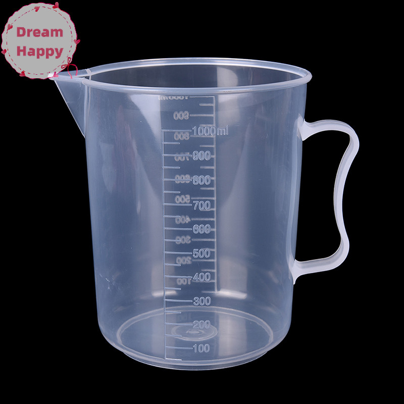 Dreamhappy 20/30/50/300/500/1000ML ถ้วยตวงพลาสติกเหยือก Pour Spout Surface Kitchen, TH